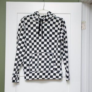 hollister checkerboard hoodie